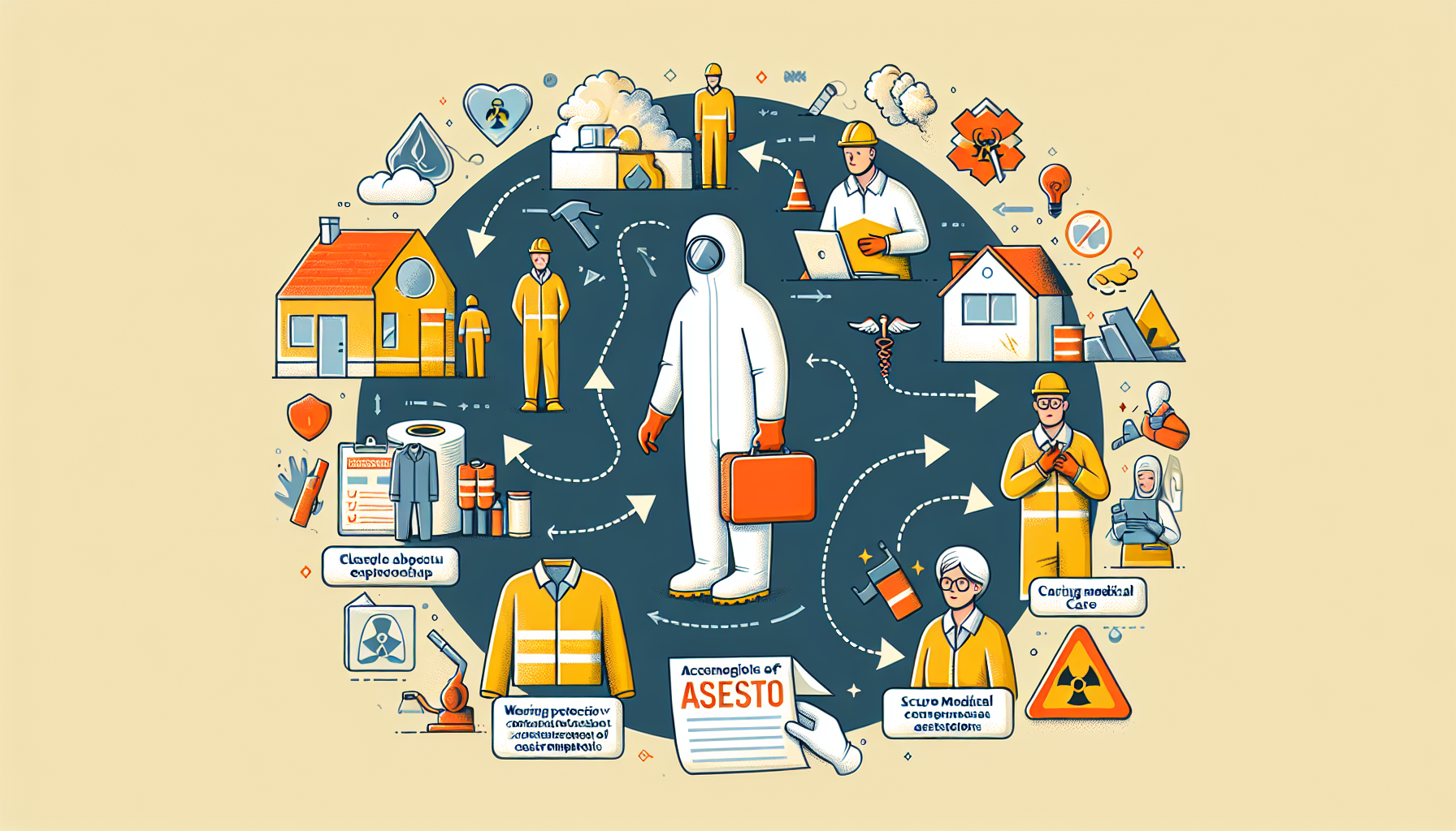 Mesothelioma cancer asbestos exposure cleanup