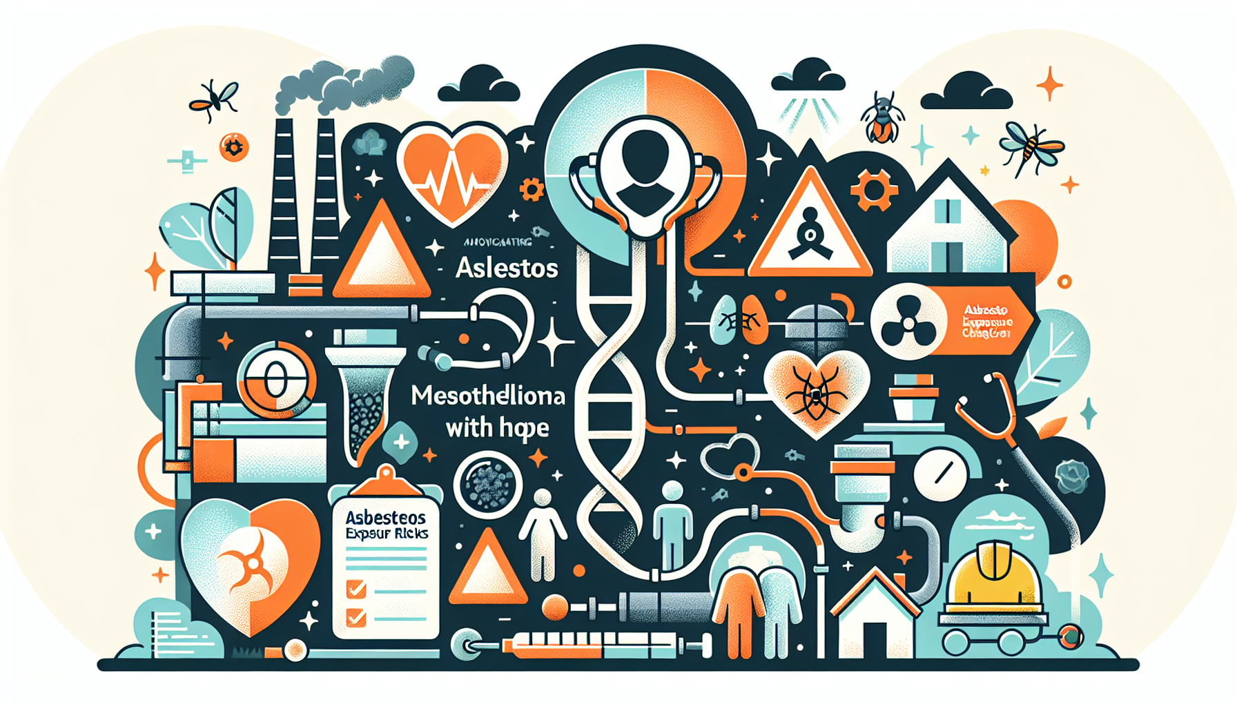 Supportive community image reflecting mesothelioma and asbestos exposure risks
