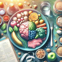 Image of supportive community and healthy food for mesothelioma nutrition