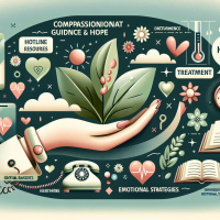 Compassionate support team with caring expressions and community engagement