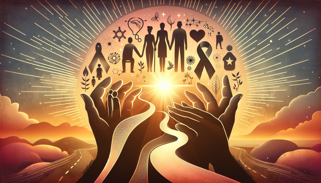 A supportive community gathering of mesothelioma survivors