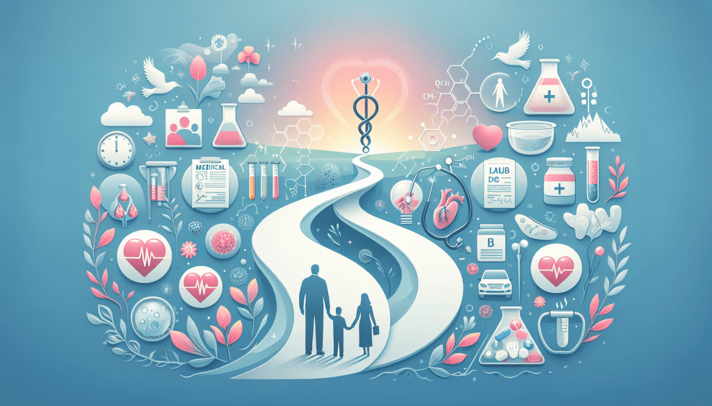 Image showing compassionate care and clinical trial process in mesothelioma