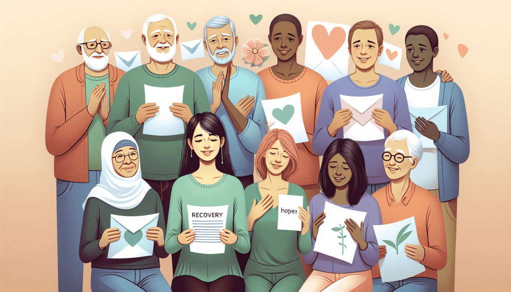 A warm image showing a supportive community gathering symbolizing hope in Mesothelioma recovery