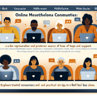 Compassionate support in online mesothelioma communities